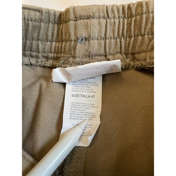 Vintage 90s Mickey Mouse Disney Stuff For Kids Embroidered Logo Pants Boy Size 4 - Picture 5 of 7